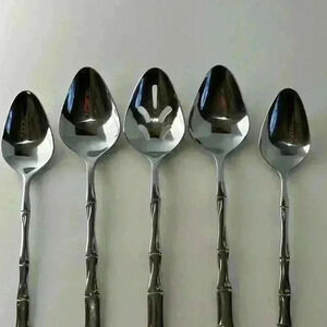 Bamboo Stainless 5 Spoons Korea